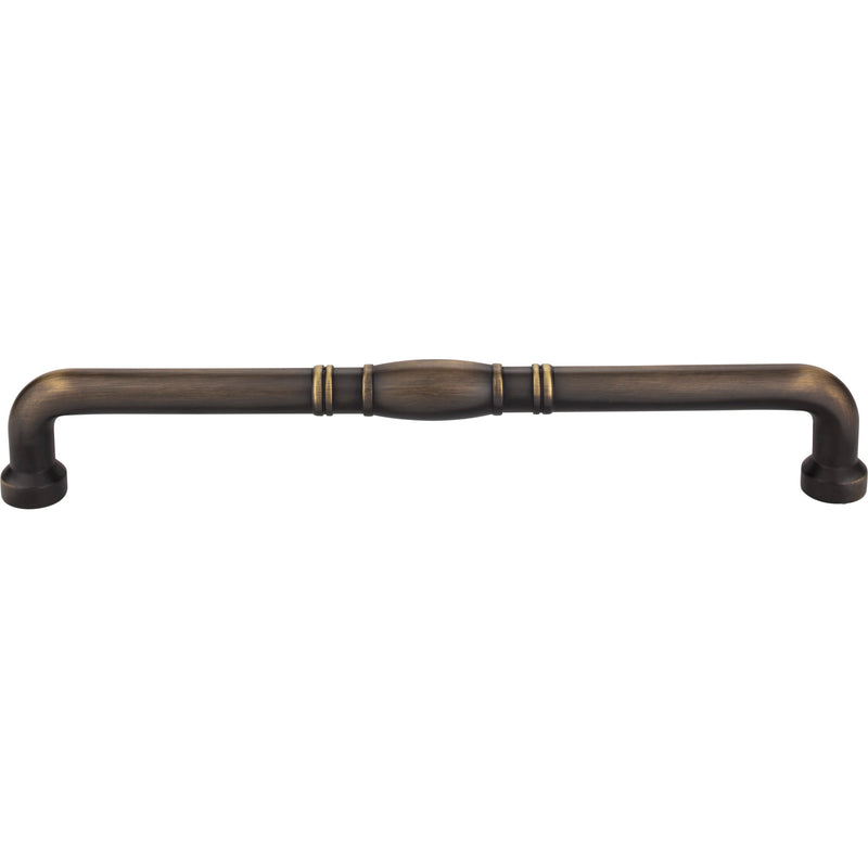 12" Center-to-Center Antique Brushed Satin Brass Durham Appliance Handle