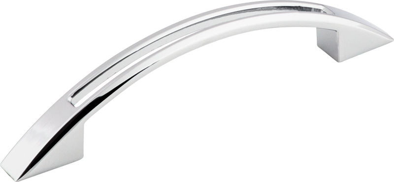 Tango Cut Out Pull 3 3/4 Inch (c-c) Polished Chrome