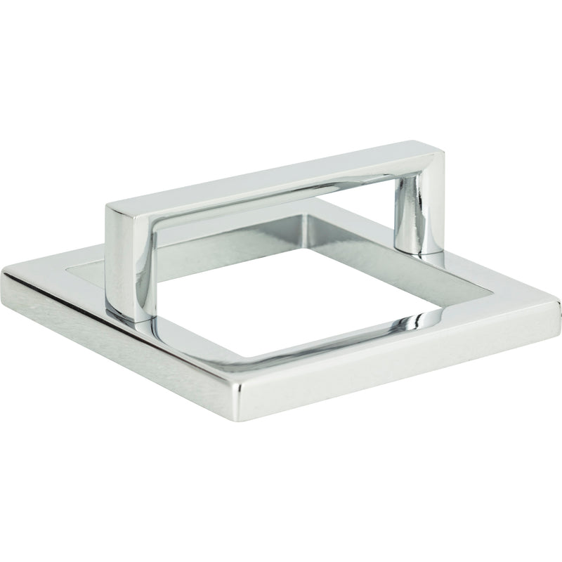 Tableau Square Base and Top 2 1/2 Inch (c-c) Polished Chrome