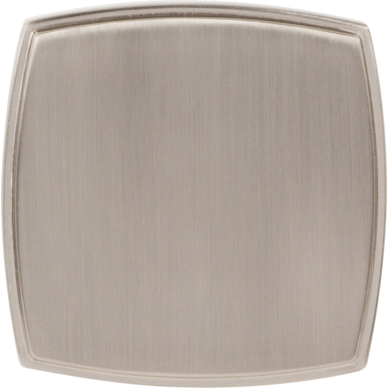 1-3/4" Overall Length Satin Nickel Square Renzo Cabinet Knob