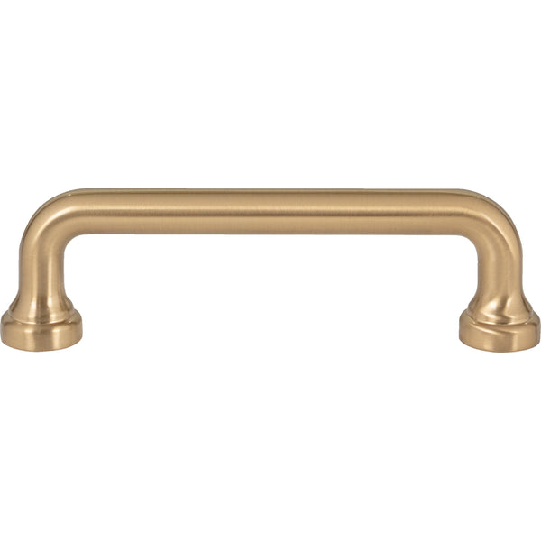 Malin Pull 3 3/4 Inch (c-c) Warm Brass