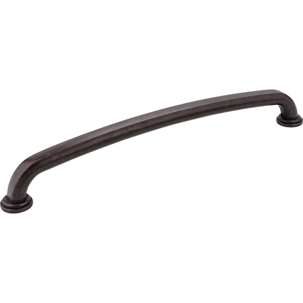 12" Center-to-Center Distressed Oil Rubbed Bronze Bremen 1 Appliance Handle