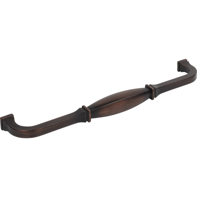 12" Center-to-Center Brushed Oil Rubbed Bronze Audrey Appliance Handle