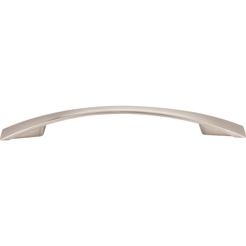 128 mm Center-to-Center Satin Nickel Flared Regan Cabinet Pull