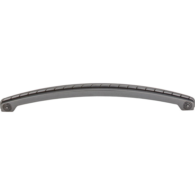 12" Center-to-Center Gun Metal Rope Rhodes Appliance Handle