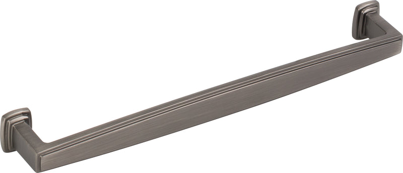 192 mm Center-to-Center Brushed Pewter Richard Cabinet Pull