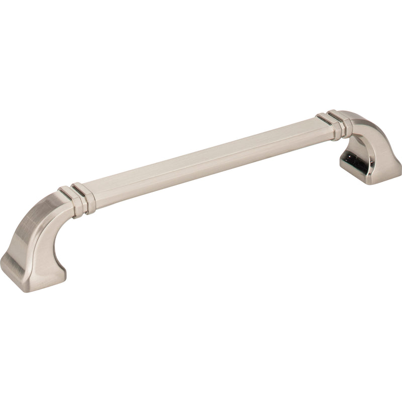 160 mm Center-to-Center Satin Nickel Ella Cabinet Pull