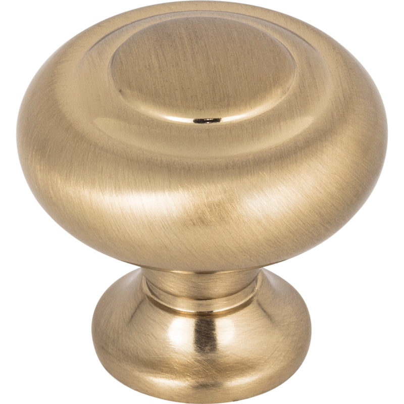 Kent Knob 1 1/4 Inch Honey Bronze