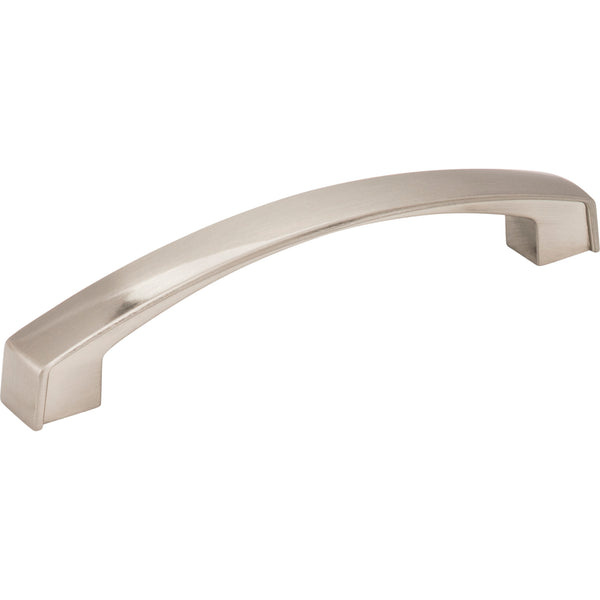 128 mm Center-to-Center Satin Nickel Square Merrick Cabinet Pull