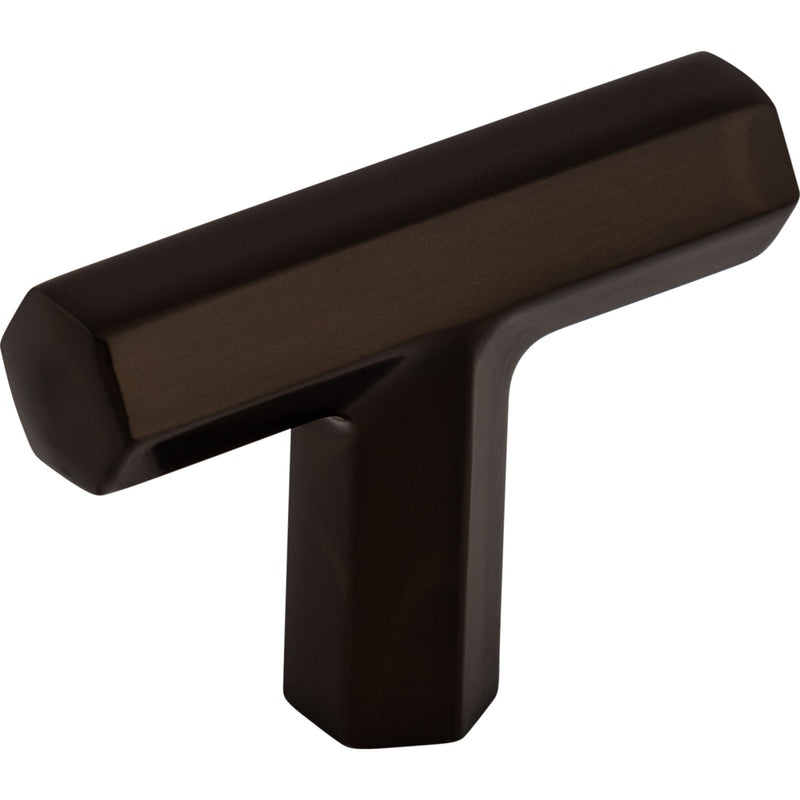 Lydia T Shape Knob 1 3/4 Inch Oil Rubbed Bronze