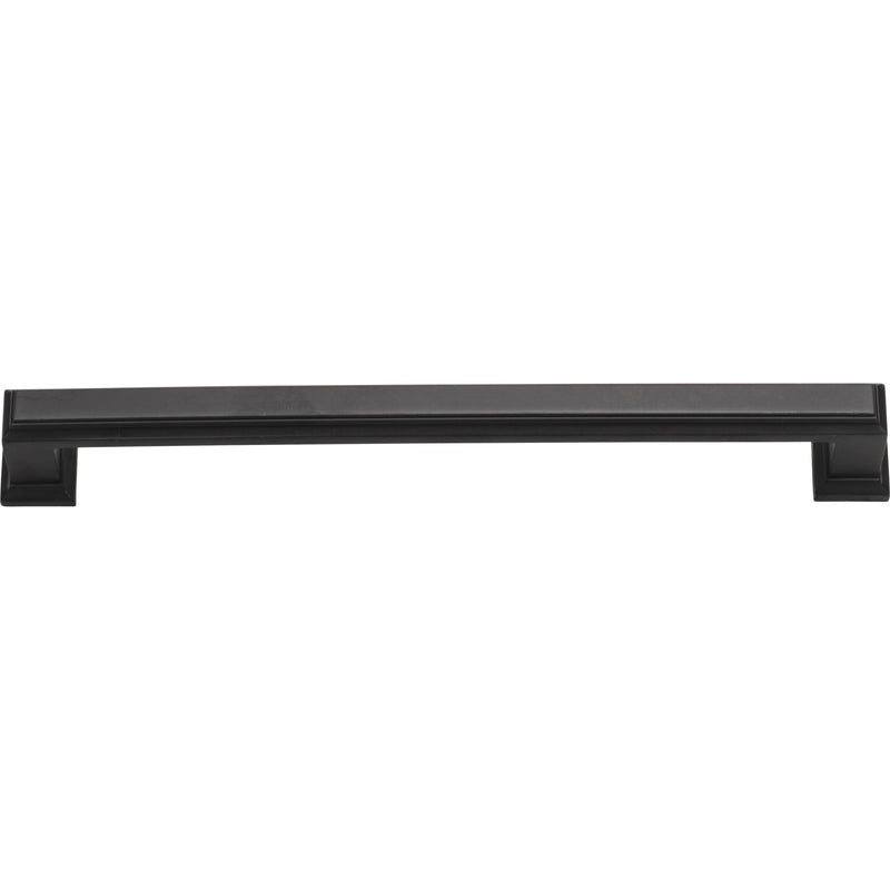 Sutton Place Pull 7 9/16 Inch (c-c) Modern Bronze