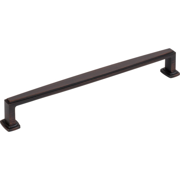 192 mm Center-to-Center Brushed Oil Rubbed Bronze Richard Cabinet Pull