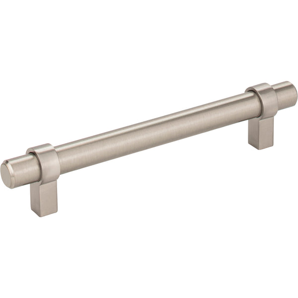 128 mm Center-to-Center Satin Nickel Key Grande Cabinet Bar Pull