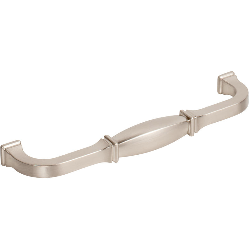 160 mm Center-to-Center Satin Nickel Audrey Cabinet Pull