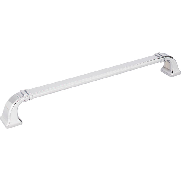 12" Center-to-Center Polished Chrome Ella Appliance Handle