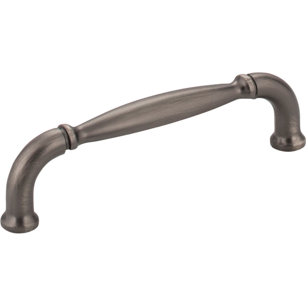 96 mm Center-to-Center Brushed Pewter Chesapeake Cabinet Pull