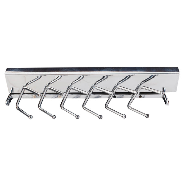 Polished Chrome 12" Tie Rack