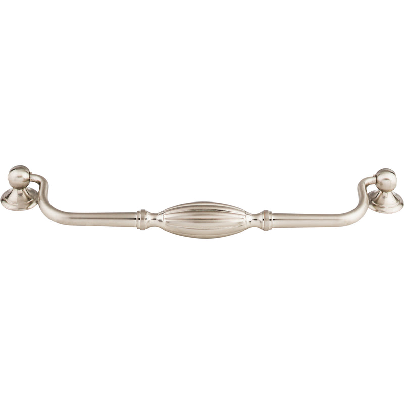 Tuscany Drop Pull 8 13/16 Inch (c-c) Brushed Satin Nickel