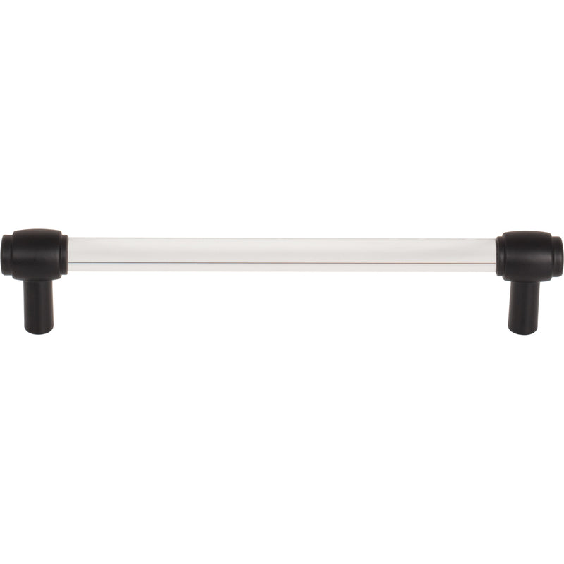 160 mm Center-to-Center Matte Black Carmen Cabinet Bar Pull