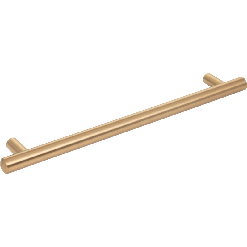 224 mm Center-to-Center Satin Bronze Key West Cabinet Bar Pull