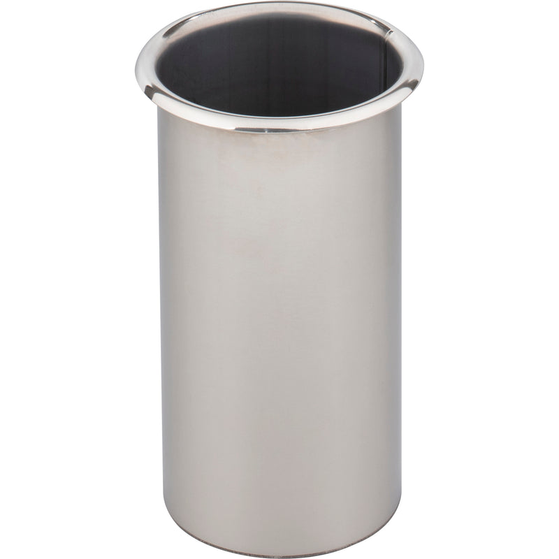 3" Diameter Stainless Steel Utensil Canister