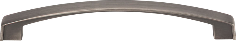 160 mm Center-to-Center Brushed Pewter Merrick Cabinet Pull