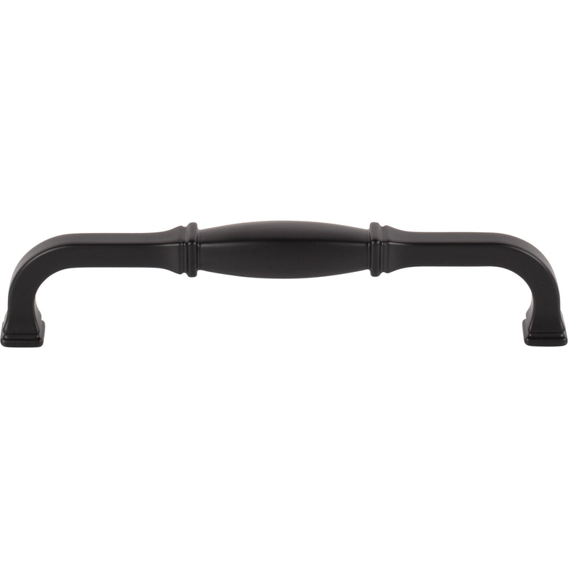 160 mm Center-to-Center Matte Black Audrey Cabinet Pull