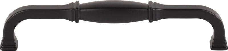 160 mm Center-to-Center Matte Black Audrey Cabinet Pull