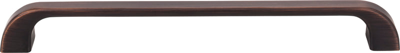 224 mm Center-to-Center Brushed Oil Rubbed Bronze Square Marlo Cabinet Pull