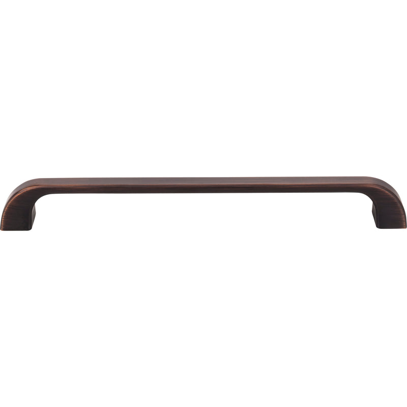 224 mm Center-to-Center Brushed Oil Rubbed Bronze Square Marlo Cabinet Pull