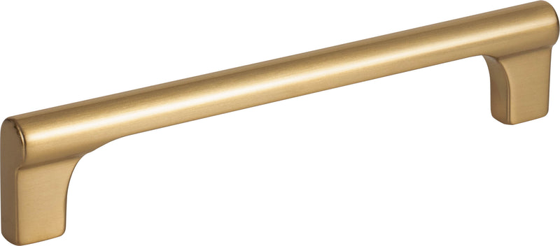 Whittier Pull 5 1/16 Inch (c-c) Warm Brass