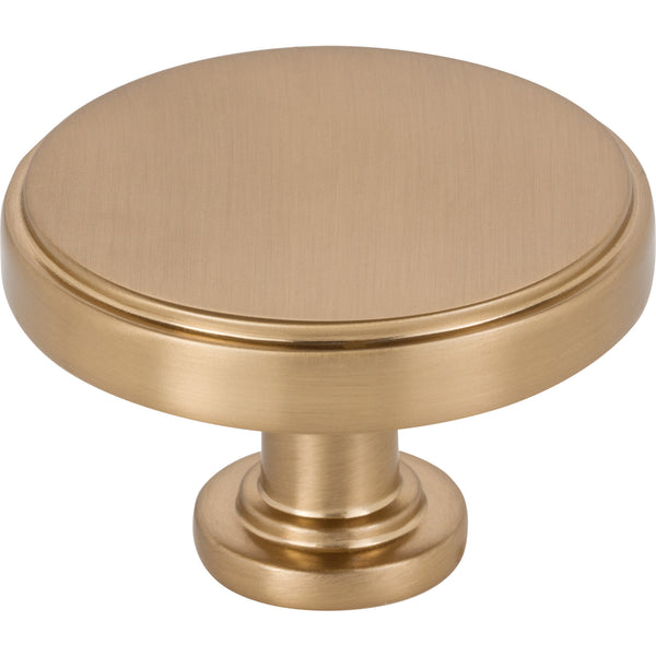 1-3/4" Diameter Satin Bronze Richard Cabinet Knob