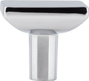 1-1/4" Overall Length Polished Chrome Walker 1 Square Knob