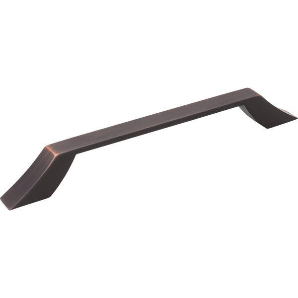 160 mm Center-to-Center Brushed Oil Rubbed Bronze Square Royce Cabinet Pull