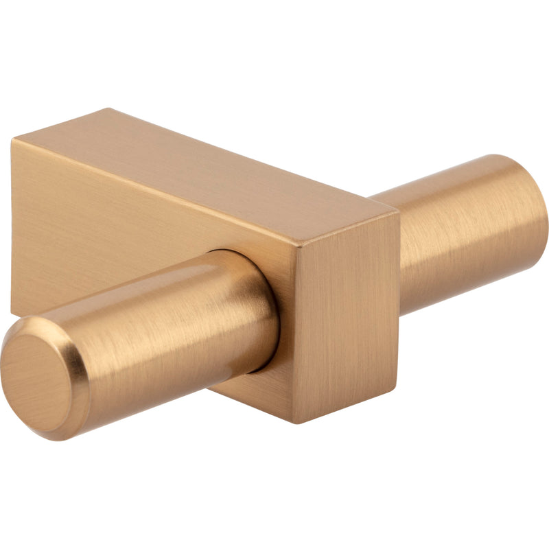 2-3/8" Overall Length Satin Bronze Larkin "T" Knob