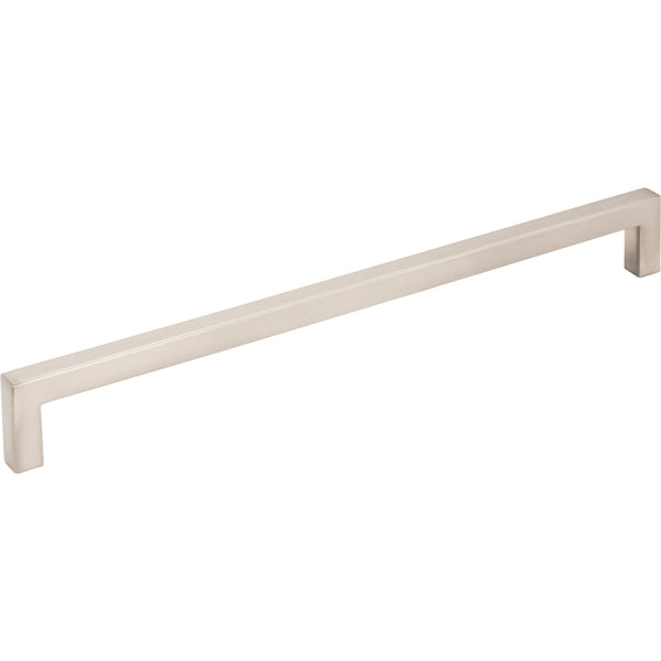 224 mm Center-to-Center Satin Nickel Square Stanton Cabinet Bar Pull