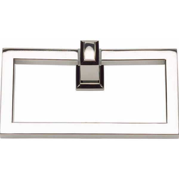 Sutton Place Bath Towel Ring  Polished Nickel