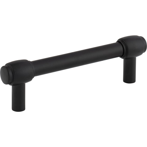 96 mm Center-to-Center Matte Black Hayworth Cabinet Bar Pull