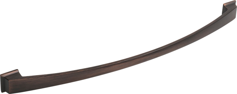 305 mm Center-to-Center Brushed Oil Rubbed Bronze Arched Roman Cabinet Pull