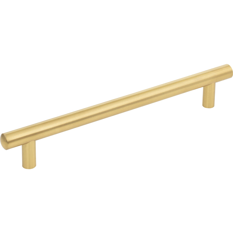 192 mm Center-to-Center Brushed Gold Key West Cabinet Bar Pull