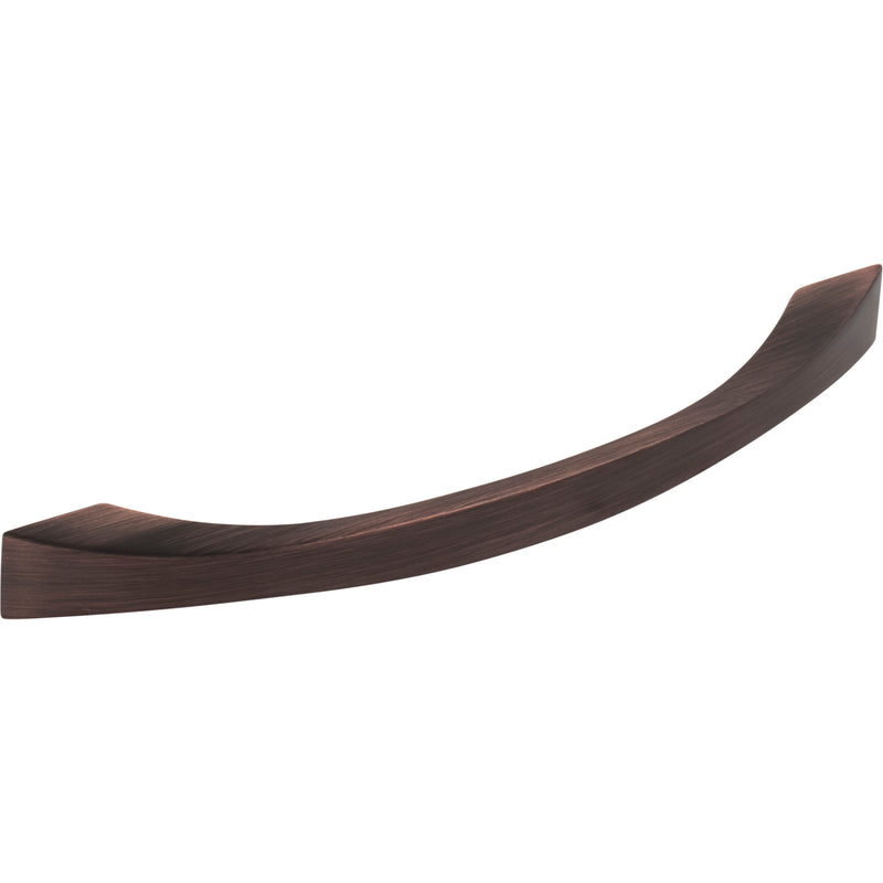 160 mm Center-to-Center Brushed Oil Rubbed Bronze Flared Philip Cabinet Pull