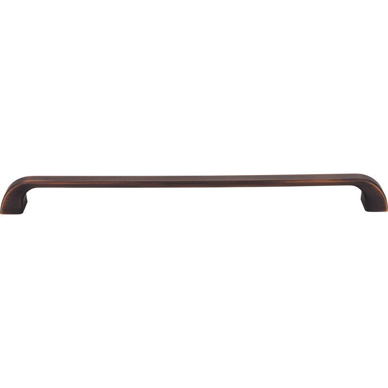 305 mm Center-to-Center Brushed Oil Rubbed Bronze Square Marlo Cabinet Pull