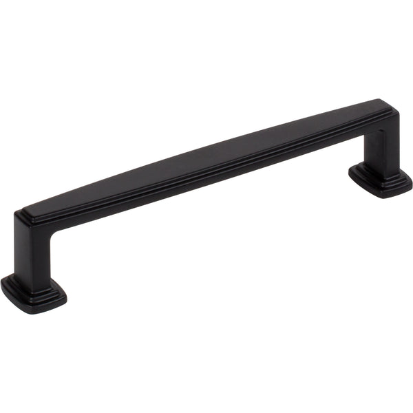 128 mm Center-to-Center Matte Black Richard Cabinet Pull