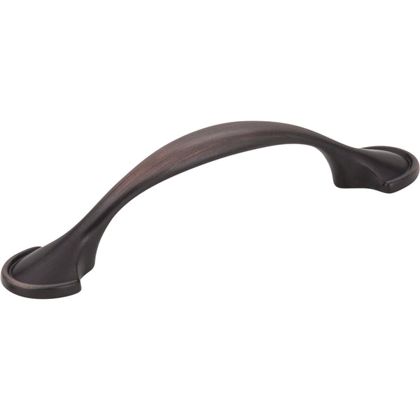 3" Center-to-Center Brushed Oil Rubbed Bronze Watervale Cabinet Pull