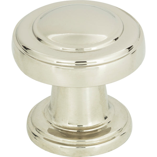 Bronte Knob 1 1/8 Inch Polished Nickel