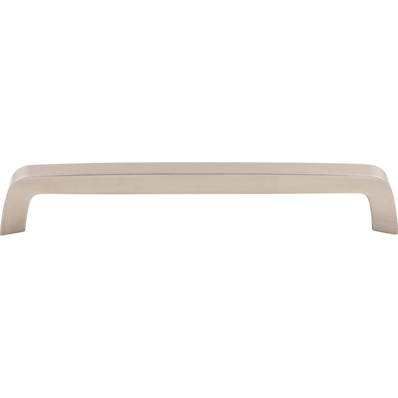 Tapered Bar Pull 7 9/16 Inch (c-c) Brushed Satin Nickel