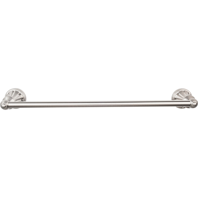 Hudson Bath Towel Bar 18 Inch Single Brushed Satin Nickel