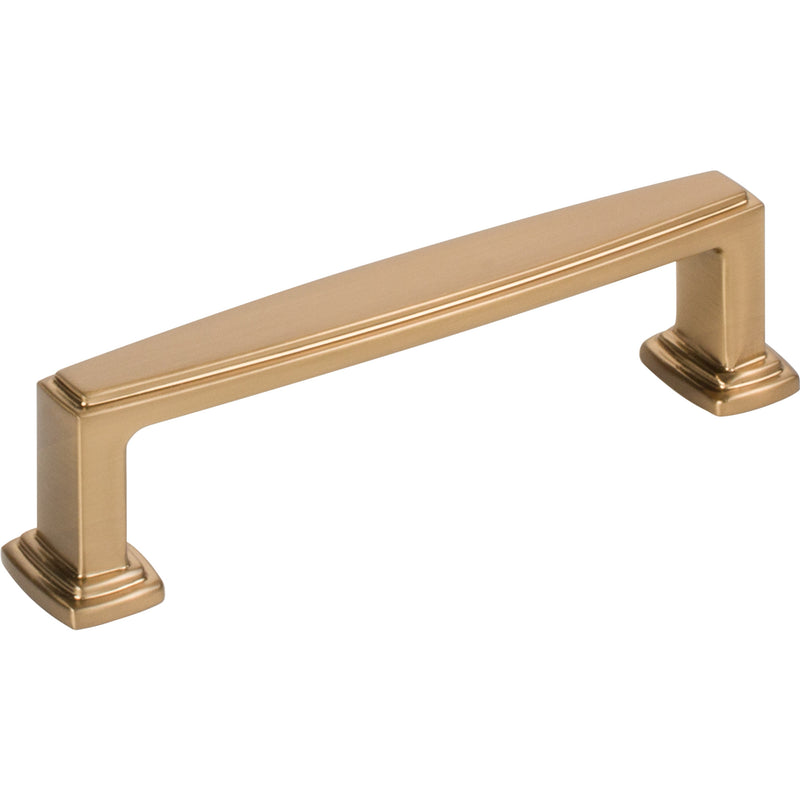 96 mm Center-to-Center Satin Bronze Richard Cabinet Pull