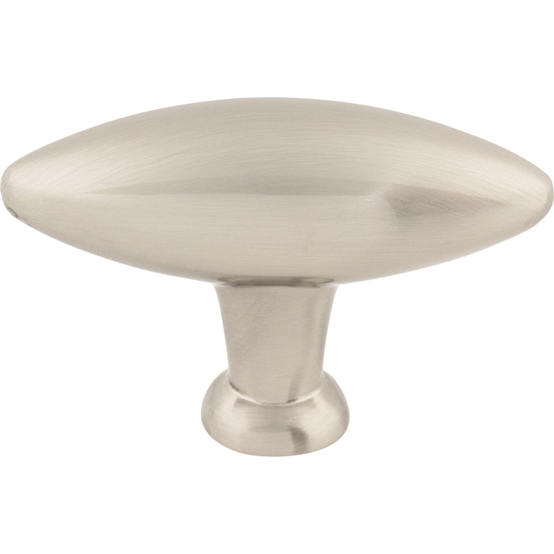 Shrewsbury Small T-Handle 2 5/16 Inch Brushed Satin Nickel