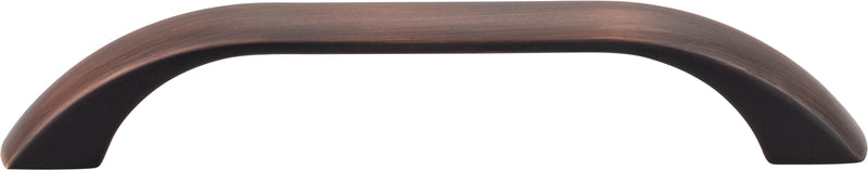 128 mm Center-to-Center Brushed Oil Rubbed Bronze Square Sonoma Cabinet Pull